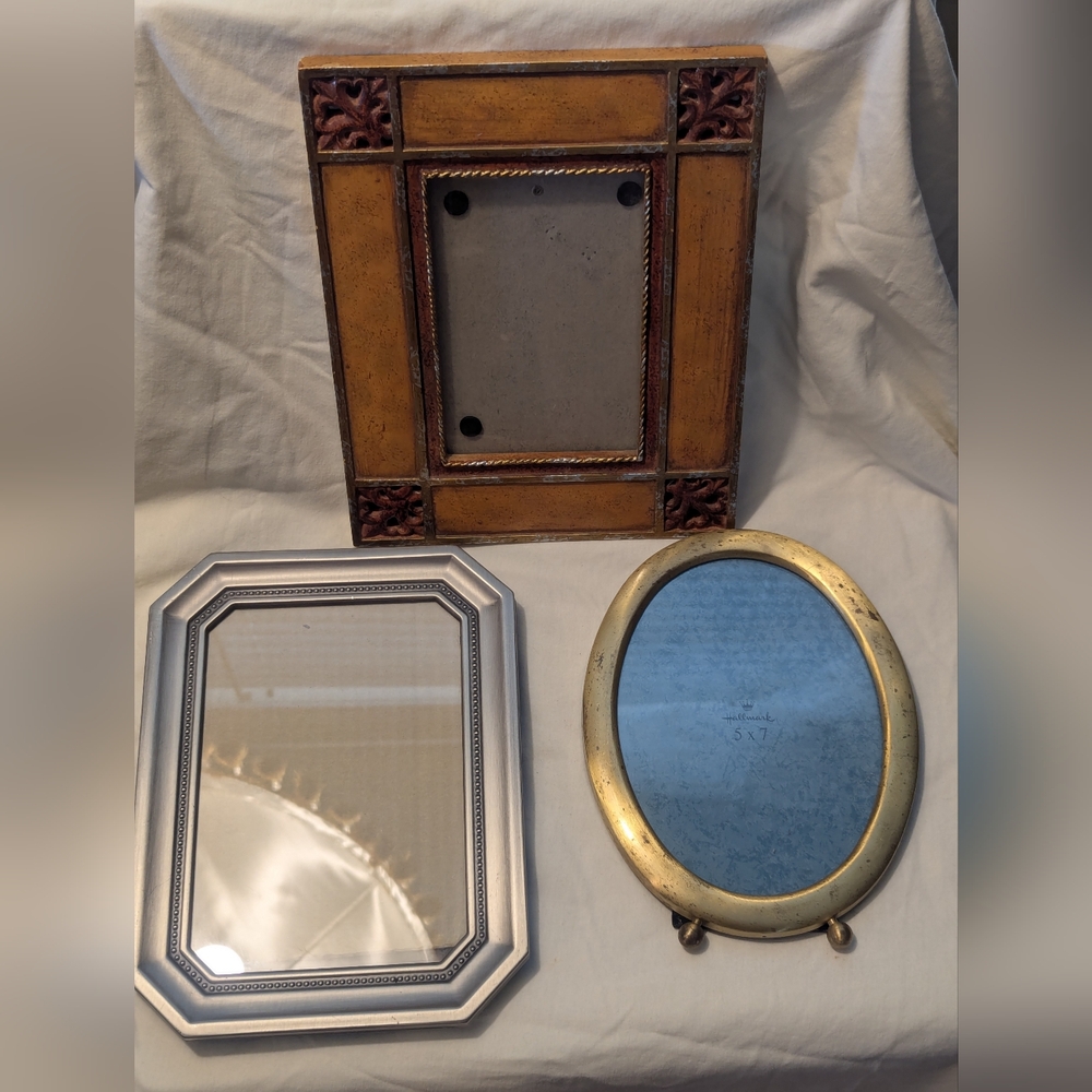 Set of Three Decorative Picture Frames